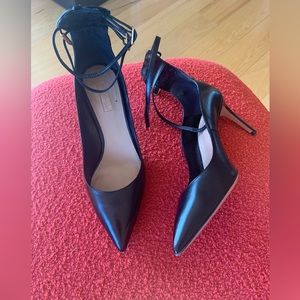 Aquazurra Black Double Strap Pumps Size 37.5